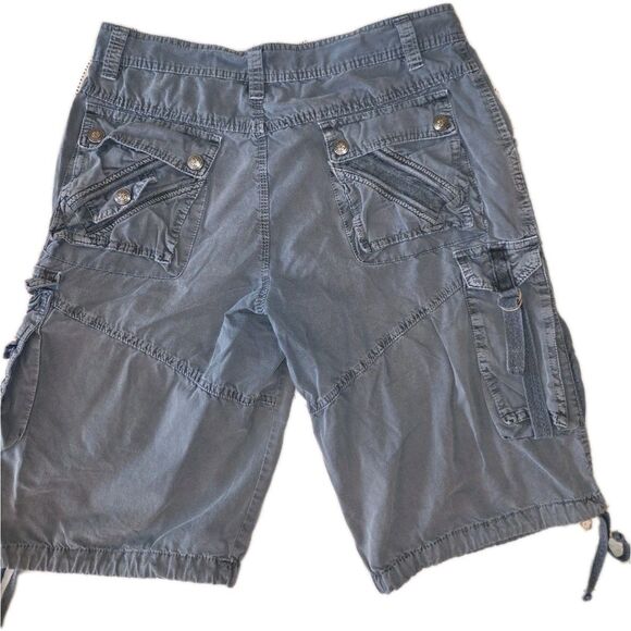 Vintage PD&C Paper Denim Cloth Men's Jean Shorts Rare 79135B Size 34 Blue - Picture 1 of 7